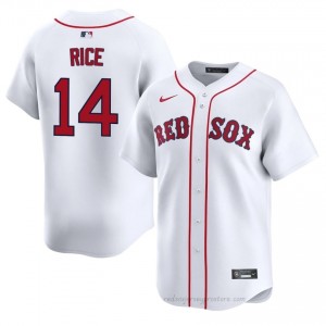 Jim Rice #14 Red Sox White Men Limited Embroidery Baseball Jersey 7h6Qf298