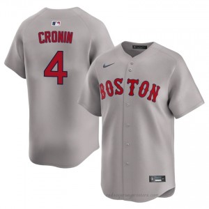 Joe Cronin #4 Red Sox Gray Men Pro-Grade Stitch Baseball Jersey kq64uw23