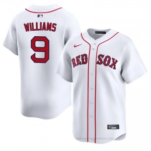 Ted Williams #9 Red Sox White Men Limited Embroidery Baseball Jersey 1Gu3q486