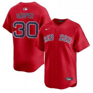 BOS Red Sox #30 Mickey Gasper Red Men Replica Stitched Baseball Jersey 6b84t861