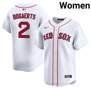 Xander Bogaerts #2 Red Sox White Women Pro-Grade Stitch Baseball Jersey 2IrU5M11