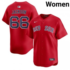 #66 Brayan Bello Red Women BoSox Gameday Embroidery Baseball Jersey w5RxRw71