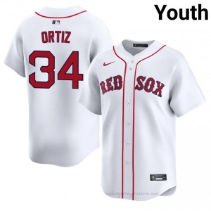 Youth David Ortiz #34 Boston Red Sox White Exclusive Stitched Baseball Jersey Ou5EJi56