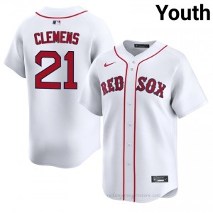 Roger Clemens #21 Red Sox White Youth MLB Stitched Baseball Jersey 5vx1jn54