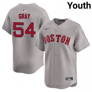 #54 Sonny Gray Gray Youth BoSox Gameday Embroidery Baseball Jersey 58QA1655