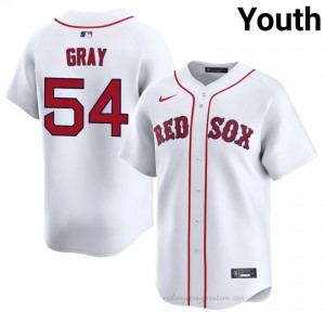 Youth Sonny Gray #54 Boston Red Sox White Exclusive Stitched Baseball Jersey e46e8540