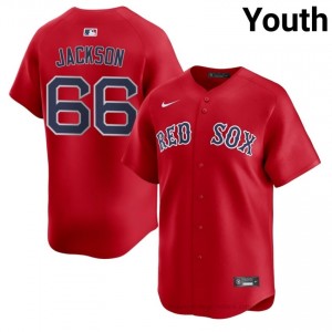 Youth Brayan Bello #66 Boston Red Sox Red Authentic Stitch Baseball Jersey 550E3d67